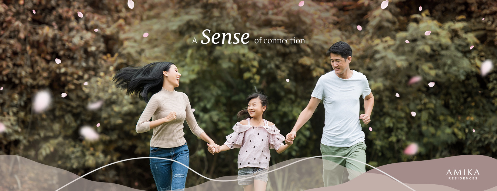 A sense of connection — family at Amika Residences