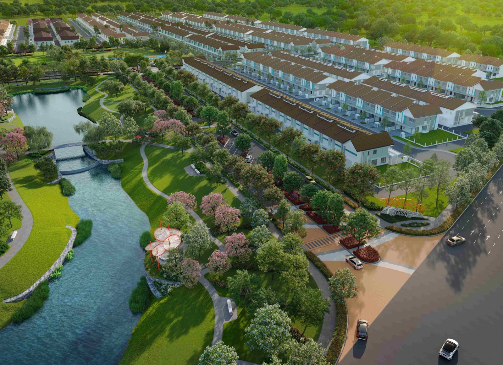 Avisa Residences entrance