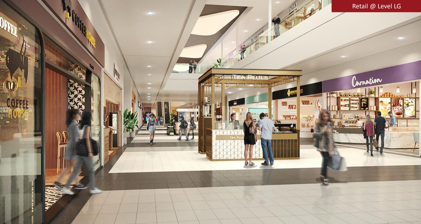 SouthPlace Shoppes retail promenade